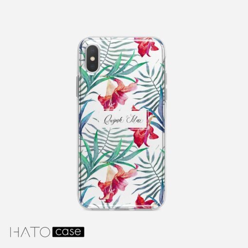 Ốp Lưng Hoa và Lá HL-10