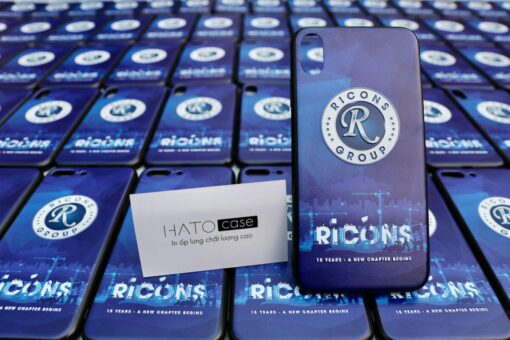 ốp lưng điện thoại in logo công ty