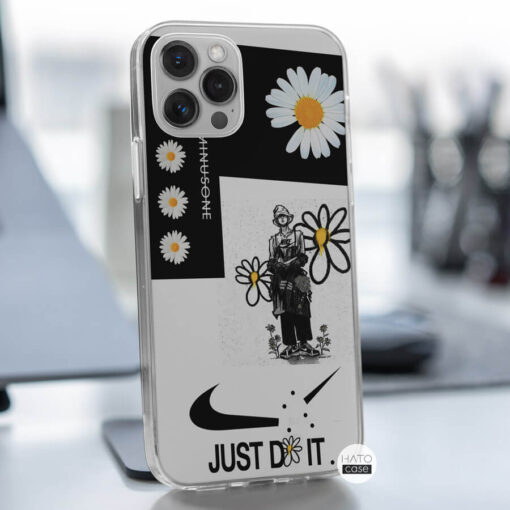 Ốp Lưng Điện Thoại Hoa Cúc G-Dragon Peaceminusone x Nike 03 | Tất cả dòng điện thoại - Image 4