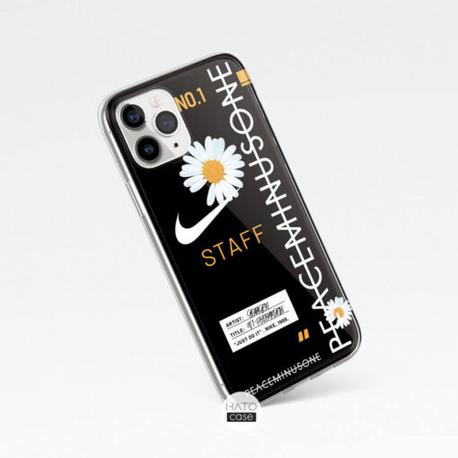 Ốp Lưng Điện Thoại Hoa Cúc G-Dragon Peaceminusone x Nike 02 | Tất cả dòng điện thoại