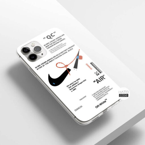 Ốp Lưng Điện Thoại Nike x Off White | Tất cả dòng điện thoại - Image 2