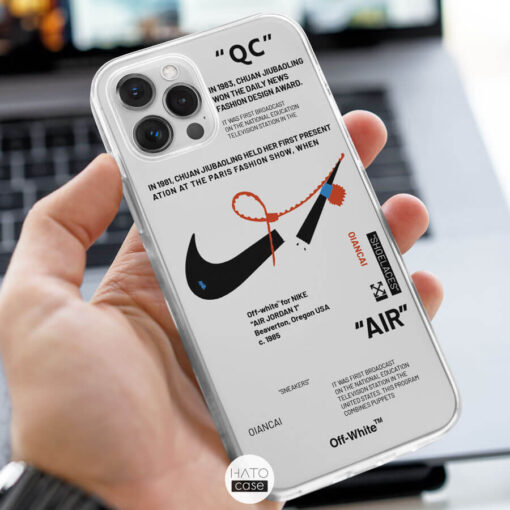Ốp Lưng Điện Thoại Nike x Off White | Tất cả dòng điện thoại - Image 3