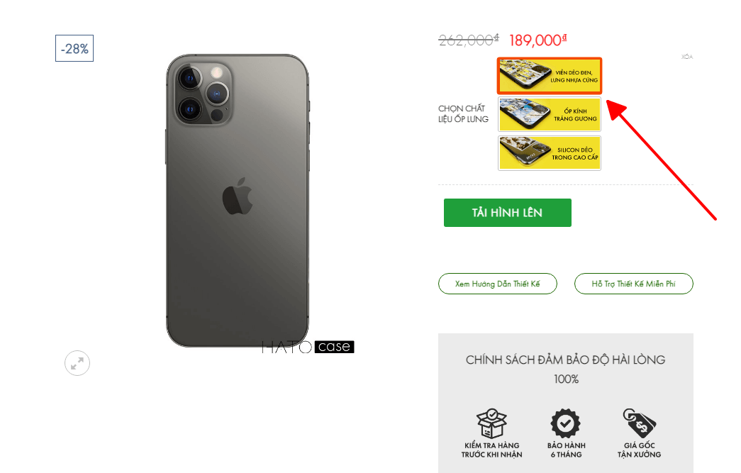 thiết kế ốp lưng online