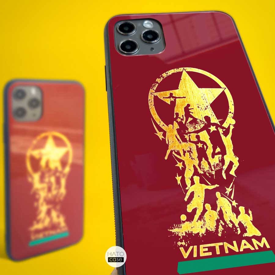 ốp lưng mặt kính ép kim