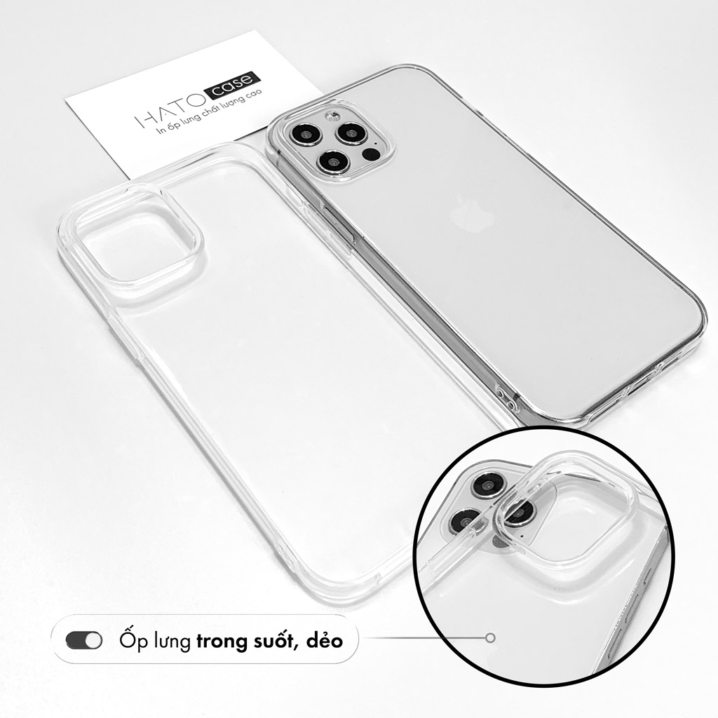 mô tả ốp lưng điện thoại dẻo trong 1