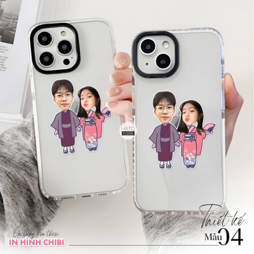 Ốp lưng cặp đôi chibi 01 | Tất cả dòng điện thoại - Image 4