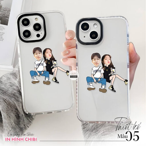 Ốp lưng cặp đôi chibi 01 | Tất cả dòng điện thoại - Image 5