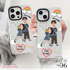Ốp lưng cặp đôi chibi sticker 2 | Tất cả dòng điện thoại
