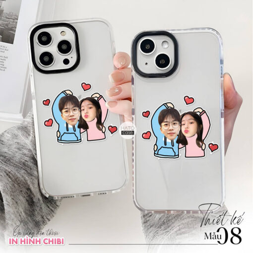 Ốp lưng cặp đôi chibi 02 | Tất cả dòng điện thoại - Image 3