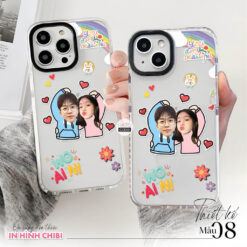 Ốp lưng cặp đôi chibi sticker | Tất cả dòng điện thoại