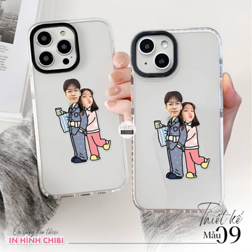 Ốp lưng cặp đôi chibi 02 | Tất cả dòng điện thoại - Image 4