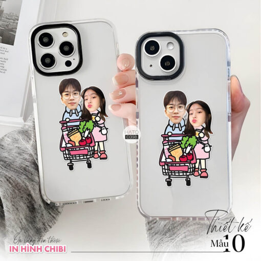Ốp lưng cặp đôi chibi 02 | Tất cả dòng điện thoại - Image 5