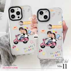 Ốp lưng cặp đôi chibi sticker 3 | Tất cả dòng điện thoại