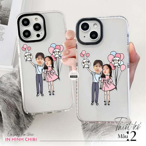 Ốp lưng cặp đôi chibi 03 | Tất cả dòng điện thoại - Image 3