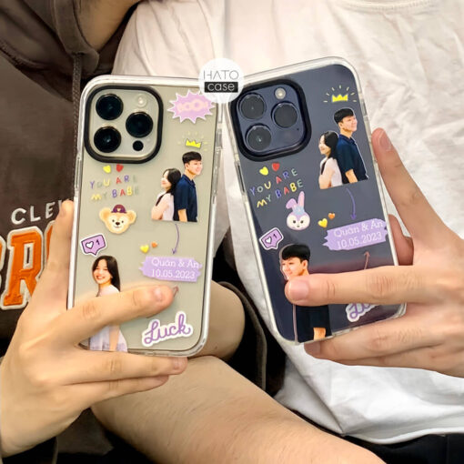 Ốp lưng cặp đôi sticker 05 | Tất cả dòng điện thoại - Image 5