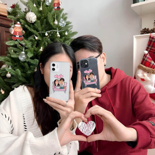 Ốp lưng cặp đôi chibi 03 | Tất cả dòng điện thoại - Image 6