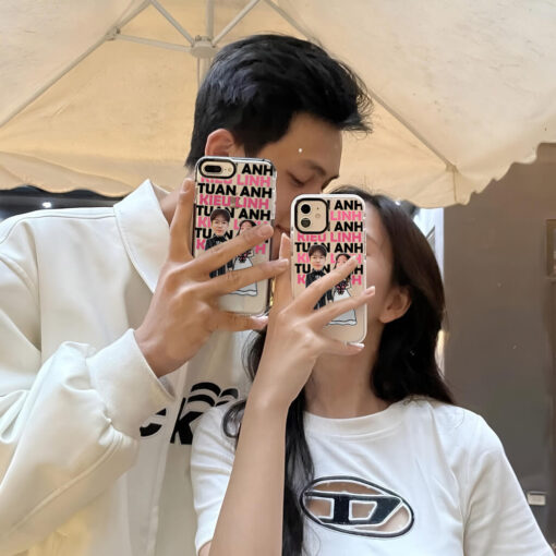 Ốp lưng cặp đôi chibi in tên 03 | Tất cả dòng điện thoại - Image 8