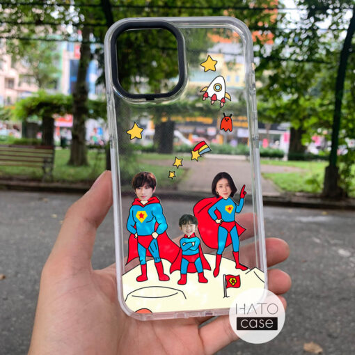 Ốp lưng gia đình chibi 01 | Tất cả dòng điện thoại - Image 5