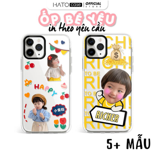 Ốp lưng em bé sticker 04 | Tất cả dòng điện thoại