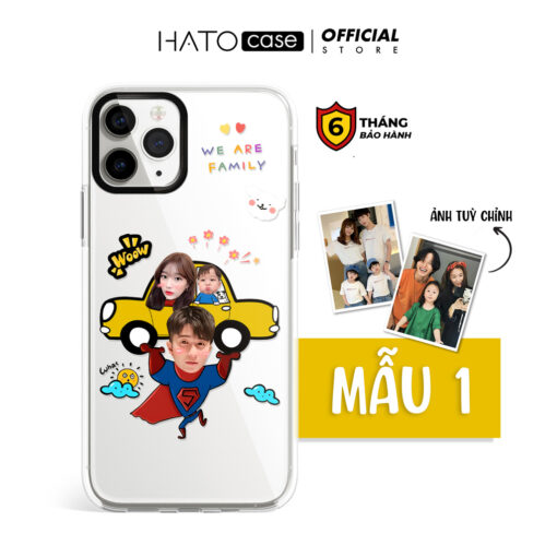 Ốp lưng gia đình chibi 01 | Tất cả dòng điện thoại - Image 2