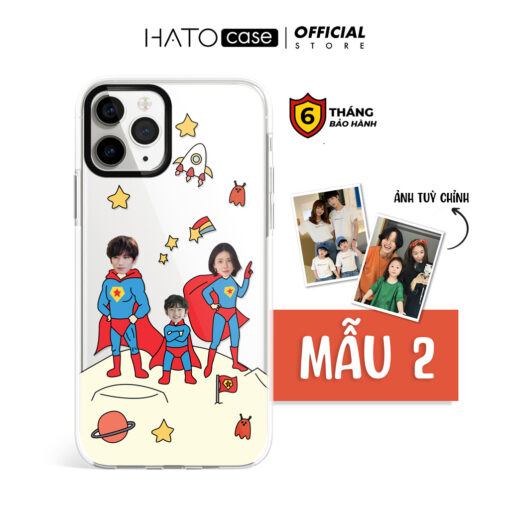 Ốp lưng gia đình chibi 01 | Tất cả dòng điện thoại - Image 3