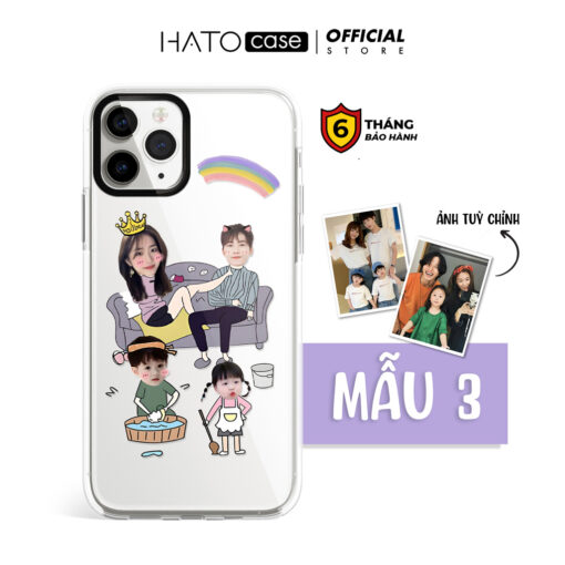 Ốp lưng gia đình chibi 02 | Tất cả dòng điện thoại - Image 2