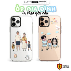 Ốp lưng gia đình chibi 03 | Tất cả dòng điện thoại