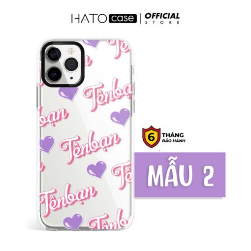 Ốp lưng in tên theo yêu cầu, khắc tên quà tặng ý nghĩa 4 - Image 3