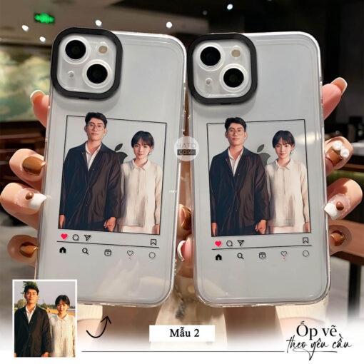 Ốp Điện Thoại Vẽ Tay Theo Yêu Cầu - Image 2