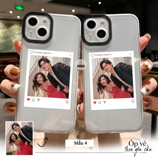 Ốp Điện Thoại Vẽ Tay Theo Yêu Cầu - Image 4