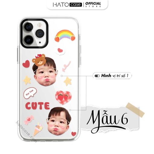 Ốp Lưng Sticker, Chibi Dễ Thương In Hình Theo Yêu Cầu - Image 7