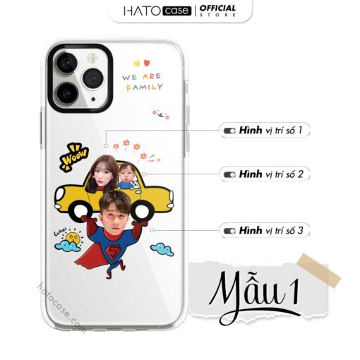 Ốp Lưng Sticker, Chibi Dễ Thương In Hình Theo Yêu Cầu - Image 2