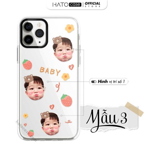 Ốp Lưng Sticker, Chibi Dễ Thương In Hình Theo Yêu Cầu - Image 4