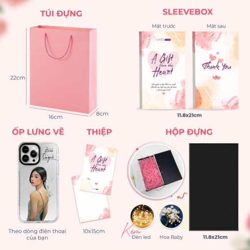 Set Quà Tặng Ốp Lưng Vẽ "Sweetie Gift" - Image 3