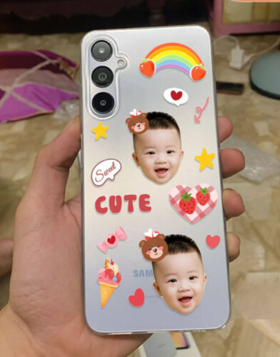 Baby Sticker Phone Case photo review
