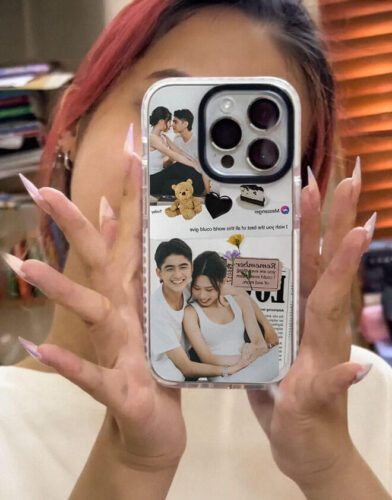 Couple Sticker Phone Case photo review