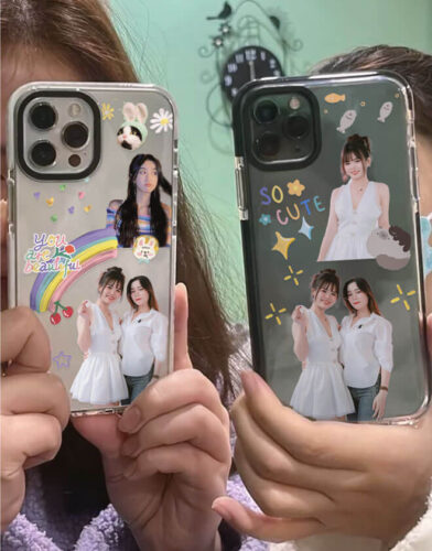 Couple Sticker Phone Case photo review