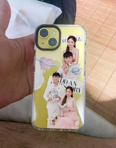 Couple Sticker Phone Case photo review