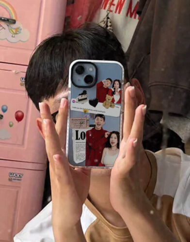 Couple Sticker Phone Case photo review