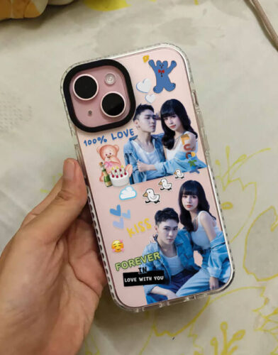Couple Sticker Phone Case photo review