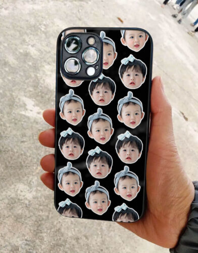 Click to view full screen Baby Face Phone Case photo review