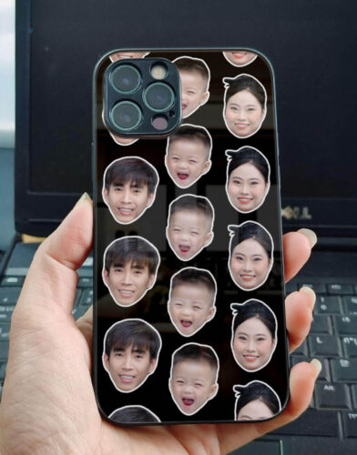 Click to view full screen Baby Face Phone Case photo review