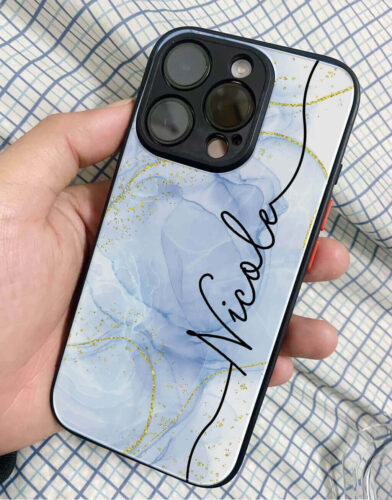 Click to view full screen Marble Name Case photo review