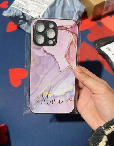 Click to view full screen Marble Name Case photo review