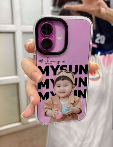 Click to view full screen Custom Baby Phone Case photo review