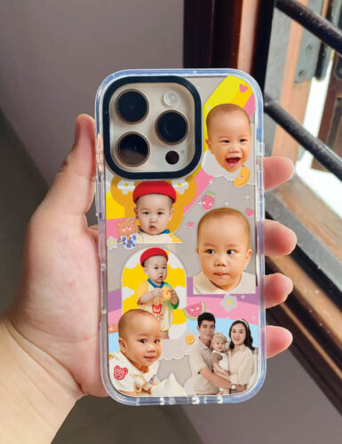 Click to view full screen Custom Baby Phone Case photo review