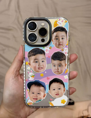 Click to view full screen Custom Baby Phone Case photo review
