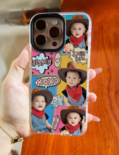 Click to view full screen Custom Baby Phone Case photo review