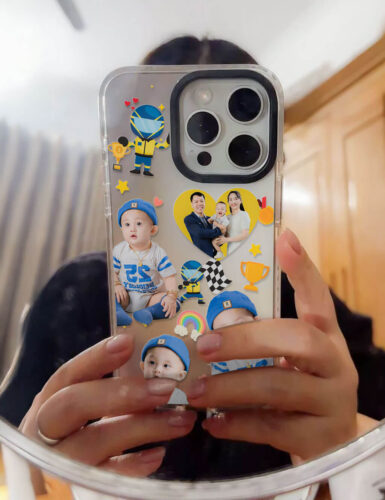 Click to view full screen Custom Baby Phone Case photo review